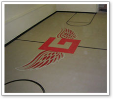 Recreation Room Flooring