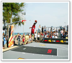 Outdoor Basketball Event