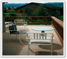 Deck surface application